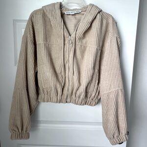 Boutique corduroy bomber